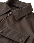 Belstaff - Burnt Oak Tour Waxed Cotton Overshirt BLOUSONS Belstaff