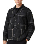 Belstaff - Charcoal Forge Wool Overshirt BLOUSONS Belstaff