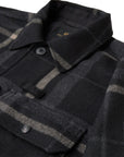 Belstaff - Charcoal Forge Wool Overshirt BLOUSONS Belstaff