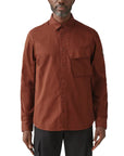 Belstaff - Deep Copper Scale Long Sleeve Shirt L/S SHIRTS Belstaff