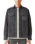 Belstaff - Forge Grey Fallgate Cotton Corduroy Shirt L/S SHIRTS Belstaff