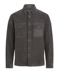 Belstaff - Forge Grey Fallgate Cotton Corduroy Shirt L/S SHIRTS Belstaff