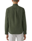 Belstaff - Tile Green Scale Long Sleeve Shirt L/S SHIRTS Belstaff