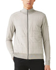 Belstaff - Chrome Grey Kelbrook Merino Wool Zip Cardigan KNITWEAR Belstaff