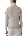 Belstaff - Chrome Grey Kilmington Merino Wool Quarter Zip Sweater KNITWEAR Belstaff