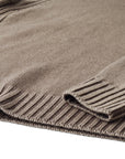 Belstaff - Clay Brown Watch Crewneck Merino Wool Sweater KNITWEAR Belstaff