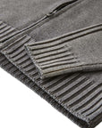 Belstaff - Forge Grey Watch Full-Zip Merino Wool Cardigan KNITWEAR Belstaff