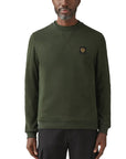 Belstaff - Tile Green Cotton Fleece Sweatshirt SWEATS Belstaff