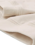 Belstaff - Moonbeam Cream Quarter Zip Cotton Sweatshirt SWEATS Belstaff