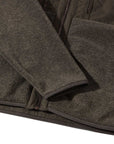 Belstaff - Charcoal Heather Welder Full-Zip Storm Fleece Sweatshirt SWEATS Belstaff