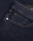 7 For All Mankind - Dark Blue Standard Stretch Tek Asterisk Jeans JEANS 7 For All Mankind