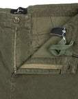 7 For All Mankind - Nori Green Cargo Twill Chinos JEANS 7 For All Mankind