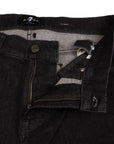 7 For All Mankind - Black Wash Slimmy Stretch Tek Backquote Jeans JEANS 7 For All Mankind