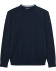 Paul & Shark - Navy Crewneck Wool Sweater KNITWEAR Paul & Shark