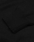 Paul & Shark - Black Typhoon Platinum Wool Zip Neck Sweater KNITWEAR Paul & Shark
