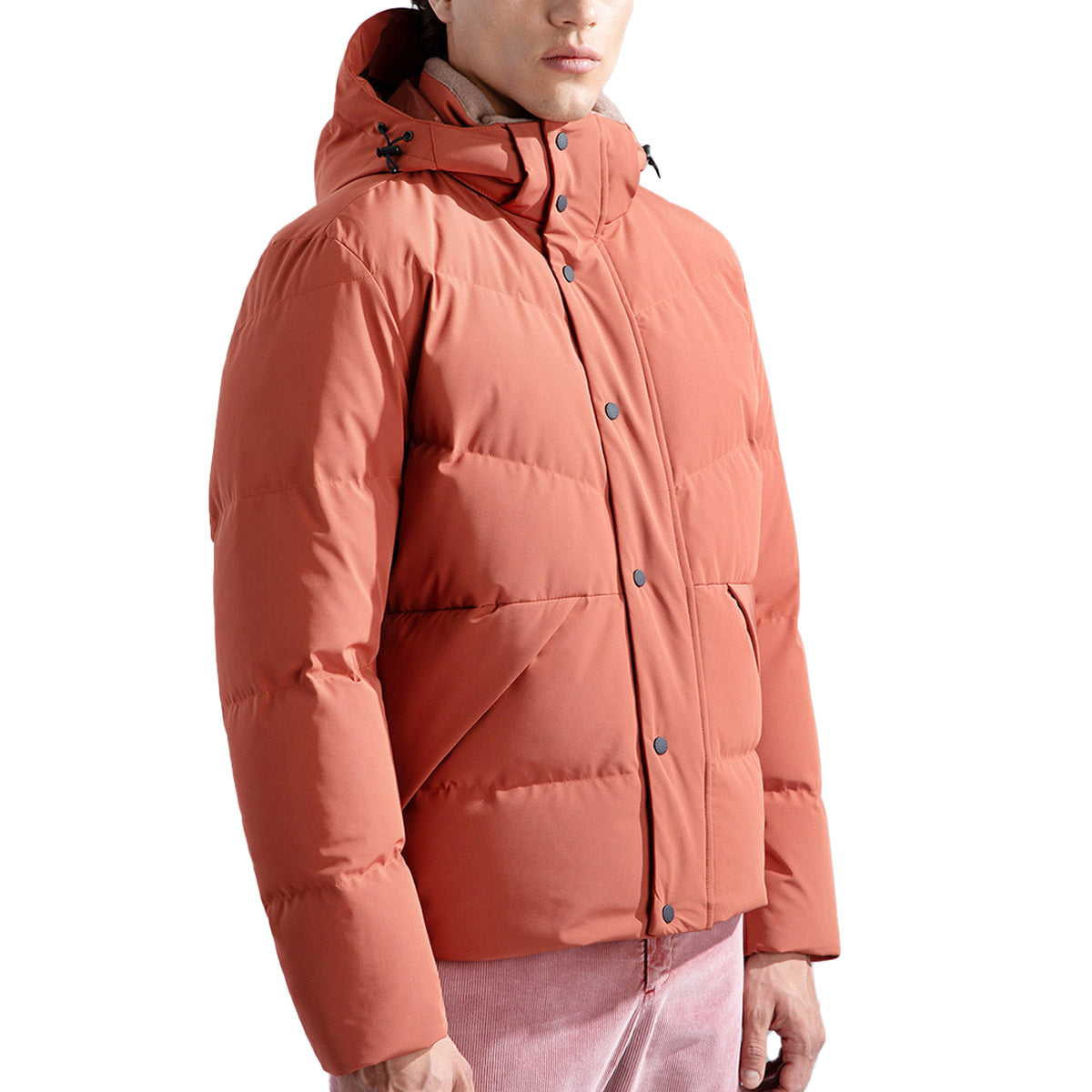Burnt Orange Typhoon® Save the Sea 4x4 Stretch Down Padded Jacket