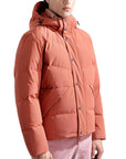 Paul & Shark - Burnt Orange Typhoon® Save the Sea 4x4 Stretch Down Padded Jacket BLOUSONS Paul & Shark
