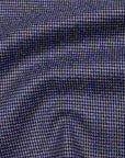 Paul & Shark - Navy Houndstooth Cotton Long Sleeve Shirt L/S SHIRTS Paul & Shark