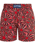 Vilebrequin - Poppy Red Oursinades 'Moorise' Swim Shorts SWIMWEAR Vilebrequin