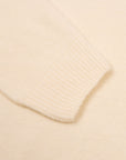 Robert Old - Ivory Marl Crew Neck Bouclé Wool Sweater KNITWEAR Robert Old