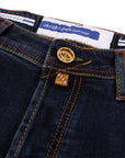 Jacob Cohen - Dark Mid Wash 'Eduard' Regular Fit Jeans JEANS Jacob Cohen