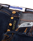 Jacob Cohen - Dark Mid Wash 'Eduard' Regular Fit Jeans JEANS Jacob Cohen