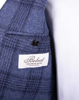 Belvest - Blue Check 'Jacket in a Box' Wool & Cashmere Unstructured Jacket JACKETS Belvest