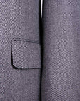 Robert Old - Black & Grey Weave Wool Jacket JACKETS Robert Old
