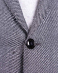 Robert Old - Black & Grey Weave Wool Jacket JACKETS Robert Old