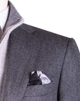 Robert Old - Black & Grey Weave Wool Jacket JACKETS Robert Old
