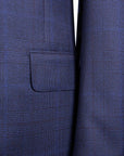 Robert Old - Navy Check Super 130's Wool Suit SUITS Robert Old