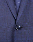 Robert Old - Navy Check Super 130's Wool Suit SUITS Robert Old