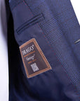 Robert Old - Navy Check Super 130's Wool Suit SUITS Robert Old