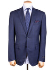 Robert Old - Navy Check Super 130's Wool Suit SUITS Robert Old