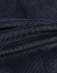 Robert Old - Light Navy Loro Piana Stretch Cotton & Wool Corduroy Trousers FORMAL TROUSERS Robert Old