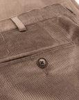 Robert Old - Mid-Brown Loro Piana Stretch Cotton & Wool Corduroy Trousers FORMAL TROUSERS Robert Old