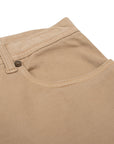 Richard J Brown - Stone 'Milano' Cotton & Cashmere Regular Fit Jeans JEANS Richard J Brown