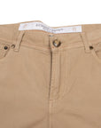 Richard J Brown - Stone 'Milano' Cotton & Cashmere Regular Fit Jeans JEANS Richard J Brown
