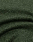 Robert Old - Moss Green Button Neck Wool & Cashmere Sweater KNITWEAR Robert Old