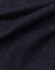 Robert Old - Navy Cotton & Cashmere Jersey Long Sleeve Shirt L/S SHIRTS Robert Old