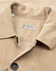 Robert Old - Beige Cotton Corduroy Overshirt L/S SHIRTS Robert Old