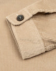 Robert Old - Beige Cotton Corduroy Overshirt L/S SHIRTS Robert Old