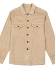 Robert Old - Beige Cotton Corduroy Overshirt L/S SHIRTS Robert Old