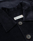 Robert Old - Dark Navy Cotton Corduroy Overshirt L/S SHIRTS Robert Old