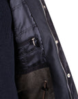 Robert Old - Navy Loro Piana Green Storm System Wool & Cashmere Overcoat OVERCOATS Robert Old