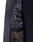 Robert Old - Navy Loro Piana Green Storm System Wool & Cashmere Overcoat OVERCOATS Robert Old
