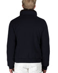 Moorer - Navy 'Bellati' Wool & Cashmere Bomber Jacket BLOUSONS MooRER