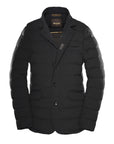 Moorer - Black 'Zayn' Down-Filled Padded Coat BLOUSONS MooRER