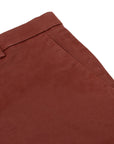 Robert Old - Rust Red Stretch Cotton Twill Chinos CASUAL TROUSERS Robert Old