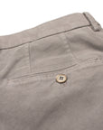 Robert Old - Light Grey Moleskin Cotton Stretch Chinos CASUAL TROUSERS Robert Old